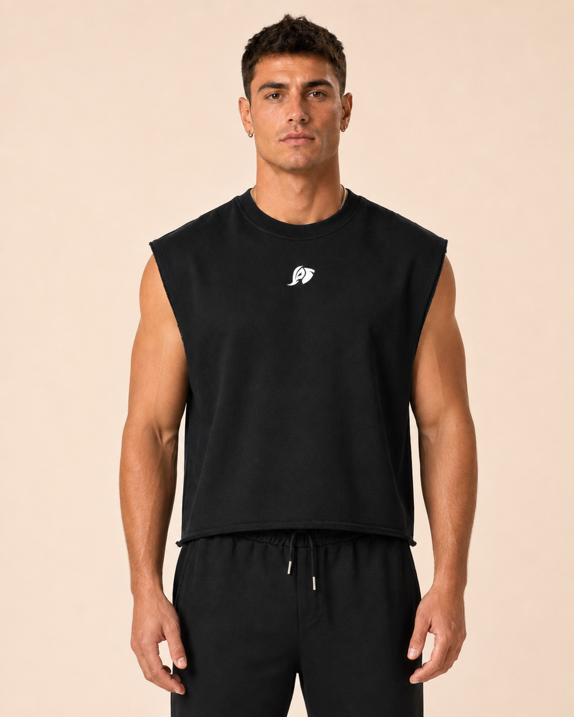French Terry Boxy Tank Top