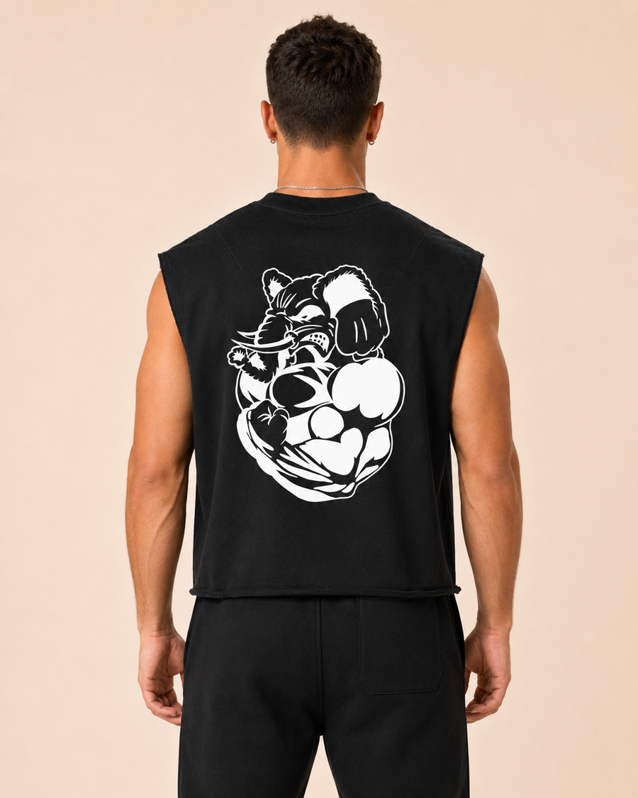 French Terry Boxy Tank Top