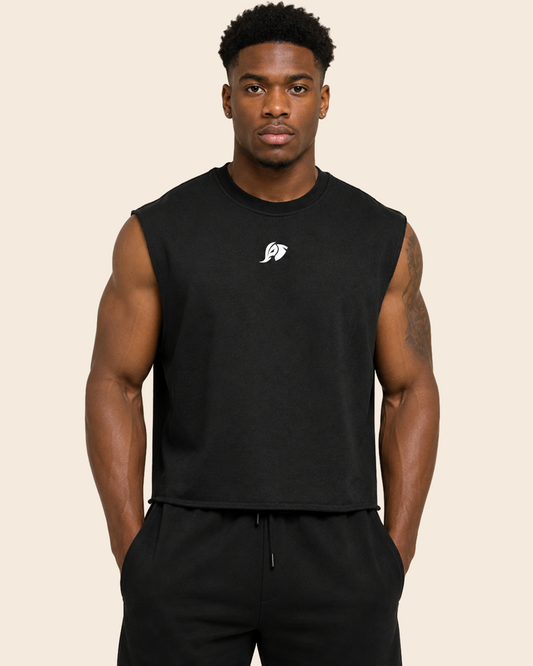 French Terry Boxy Tank Top